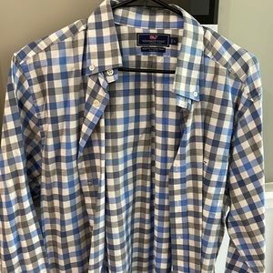 Mens vineyard vines slim fit tucked shirt